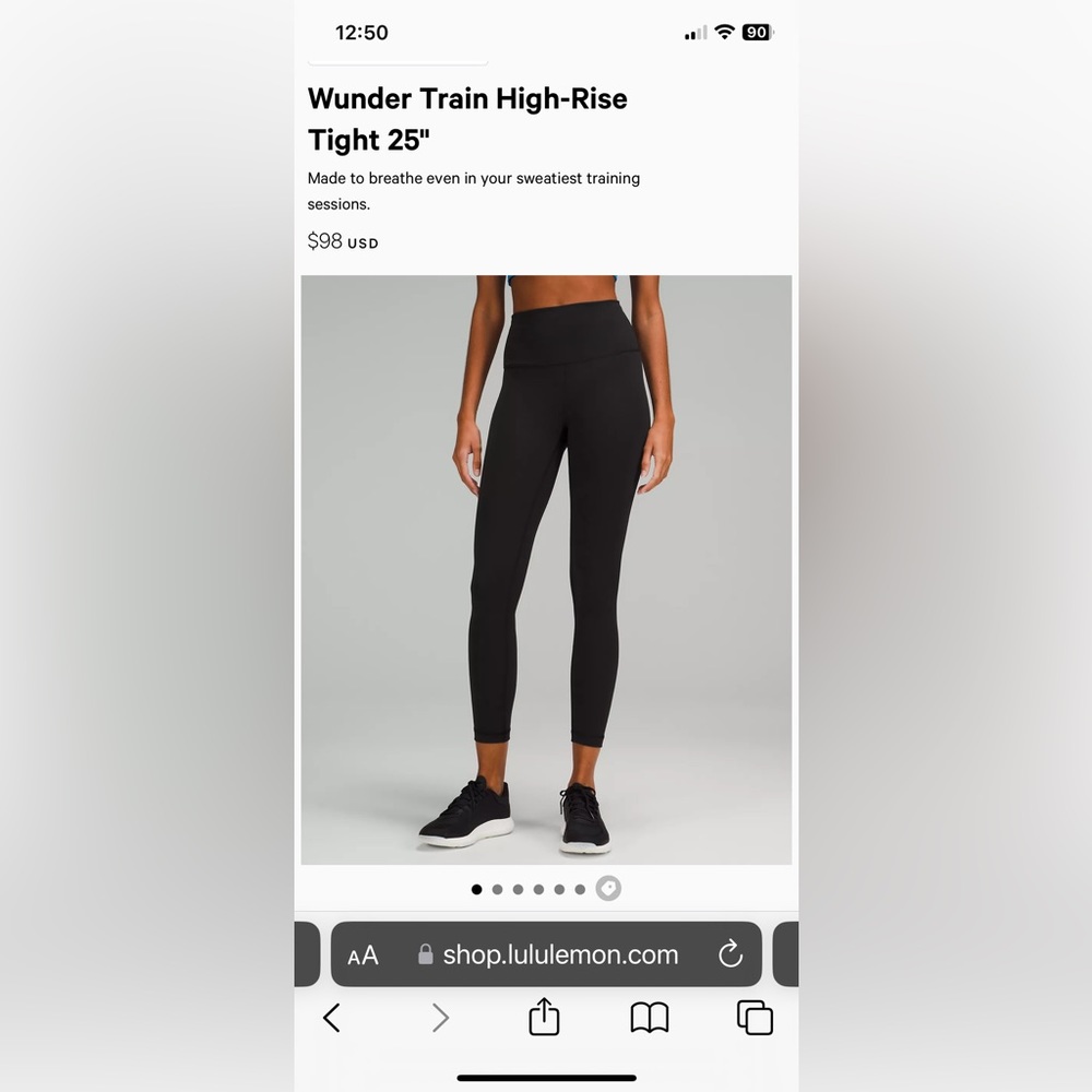 Wunder Train High-Rise Tight 25”